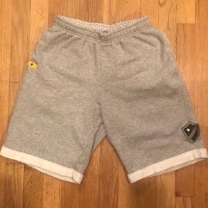 Adidas LA Galaxy fleece shorts